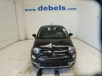 damaged passenger cars Fiat 500  2024/6
