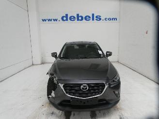 skadebil auto Mazda CX-3 1.8D  DRIVE 2019/2