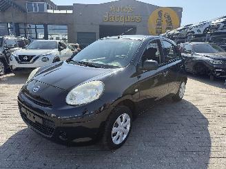 Vaurioauto  passenger cars Nissan Micra 1.2I 2012/9