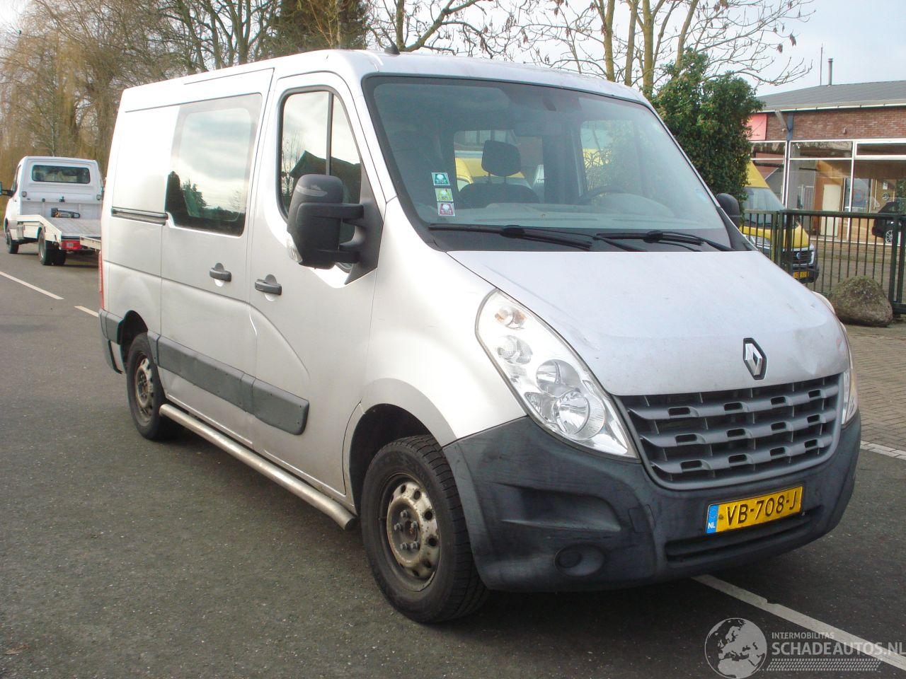 Renault Master DUBBELE CABINE 2.3DCI NAVI-AIRCO