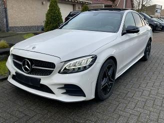 Voiture accidenté Mercedes C-klasse 200 d AMG LINE PANORAMADAK CAMERA NAVI PDC 2020/8