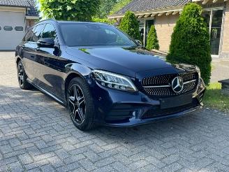 damaged passenger cars Mercedes C-klasse 300 de AMG LINE NIGHT NAVI CAMERA LED 2020/7