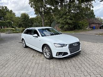 Schadeauto Audi A4 S-LINE SPORT AUTOMAAT 2.0 NAVI LEER CLIMA PDC LED B.J 2019 2019/6