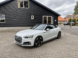 Damaged car Audi A5 S5 Cabriolet 3.0 V6 NAVI CLIMA CAMERA LEER LED FULL OPTIONS B.J 2019 2019/2