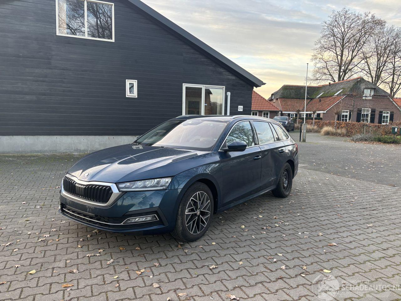 Skoda Octavia AUTOMAAT HYBRIDE NAVI CLIMA VIRT DASH CAMERA TREKHAAK LED B.J 12-2024
