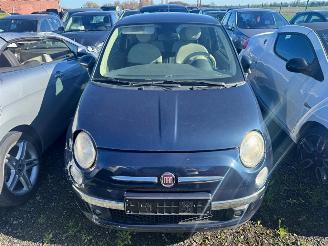 damaged passenger cars Fiat 500  2009/2
