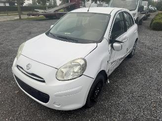 krockskadad bil auto Nissan Micra  2012/7