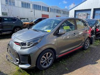 krockskadad bil auto Kia Picanto Picanto (JA), Hatchback, 2017 1.0 12V 2021/2