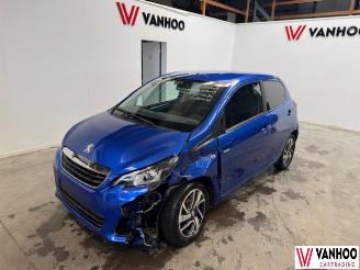 damaged passenger cars Peugeot 108  2019/9