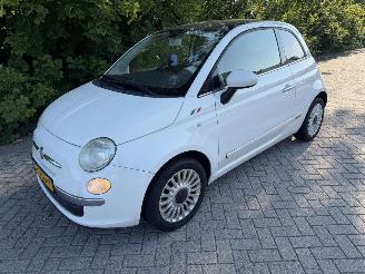 krockskadad bil auto Fiat 500 1.2 Lounge 2011/5
