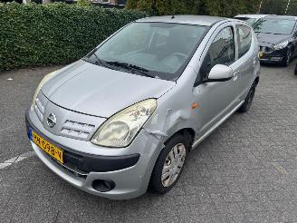 krockskadad bil auto Nissan Pixo 1.0 Visia Airco 2011/6