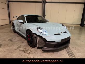 krockskadad bil auto Porsche 911 GT3 Clubsport-Paket Race Tex - Lift 2022/11