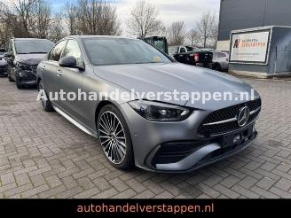 skadebil auto Mercedes C-klasse d AMG Sport Night paket Pano Burm HUD 2022/12