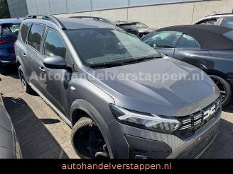 krockskadad bil auto Dacia Jogger Expression 81KW  TCE Dolomit-Grau 2024/11