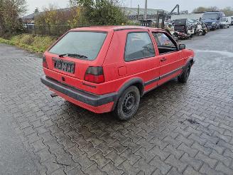 krockskadad bil auto Volkswagen Golf 1.3 1990/1