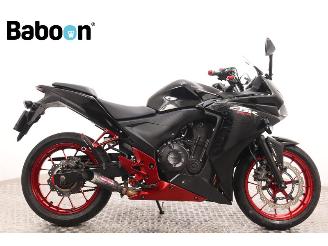 krockskadad bil motor Honda CBR 500 R ABS 2017/2
