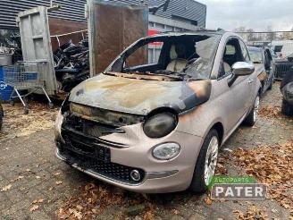 Purkuautot passenger cars Fiat 500C 500C (312), Cabrio, 2009 1.0 Hybrid 2020/7