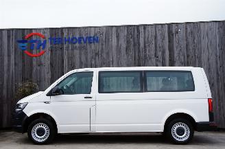 Schadeauto Volkswagen Transporter T6 2.0 TDi Lang 9-Persoons Airco Isofix 62KW Euro 6 2017/8