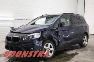 Salvage car BMW 2-serie 2 serie Gran Tourer (F46), MPV, 2014 218i 1.5 TwinPower Turbo 12V 2017/6