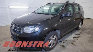 krockskadad bil auto Dacia Logan Logan MCV II/III/Sandero Wagon, Combi, 2013 0.9 TCE 12V 2015