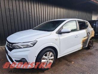 Auto da rottamare Dacia Sandero Sandero III, Hatchback, 2021 1.0 TCe 100 12V ECO-G 2023/9