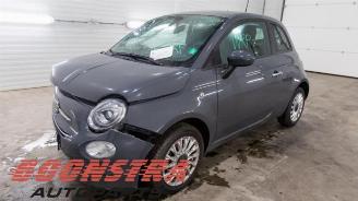 Vrakbiler auto Fiat 500 500 (312), Hatchback, 2007 1.0 Hybrid 2020