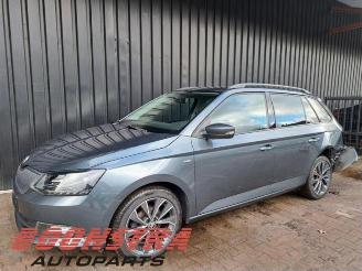 Salvage car Skoda Fabia Fabia III Combi (NJ5), Combi 5-drs, 2014 / 2022 1.2 TSI 16V Greentech 2017/8