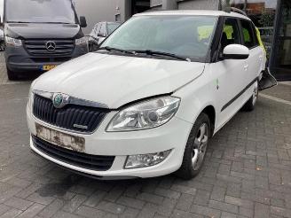 demontáž osobní automobily Skoda Fabia Fabia II Combi, Combi 5-drs, 2007 / 2015 1.2 TDI 12V Greenline 2011/3