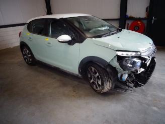 Salvage car Citroën C3 1.2 VTI 2018/10