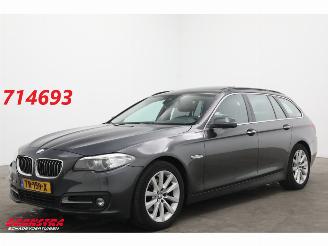skadebil auto BMW 5-serie Touring 520d Aut. High Executive Pano BiXenon Leder Navi Clima Cruise SHZ AHK 2014/5