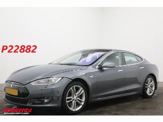 Coche accidentado Tesla Model S 85 Fahrbereit Pano Cruise Navi Clima Leder SHZ Camera PDC 2013/12
