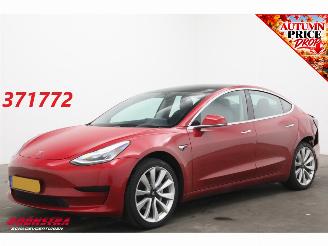 Voiture accidenté Tesla Model 3 Long Range RWD 75kWh Fahrbar Pano ACC Leder Camera SHZ 2019/9