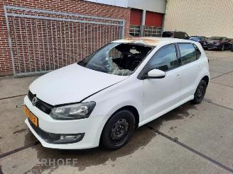 Coche siniestrado Volkswagen Polo Polo V (6R), Hatchback, 2009 / 2017 1.2 TDI 12V BlueMotion 2010/10