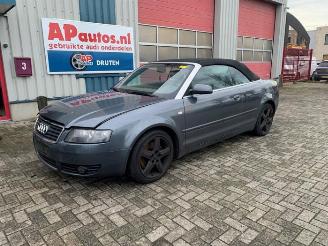 rozbiórka samochody osobowe Audi A4 A4 Cabriolet (B6), Cabrio, 2002 / 2005 1.8 T 20V 2004/6
