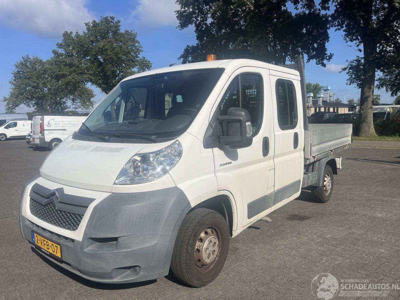Citroën Jumper 33 L2 PUDC 2.2HDI 120 dubbele cabine open laadbak N.A.P.