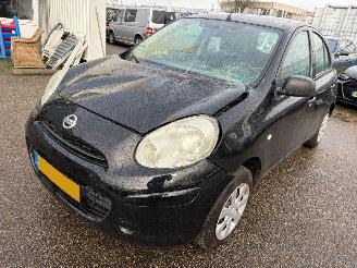 krockskadad bil auto Nissan Micra 1.2 Visia 2011/3