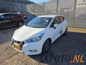 rozbiórka samochody osobowe Nissan Micra Micra (K14), Hatchback, 2016 / 2025 0.9 IG-T 12V 2018/6