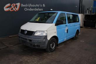 Vrakbiler auto Volkswagen Transporter Transporter T5, Van, 2003 / 2015 1.9 TDi 2004/5