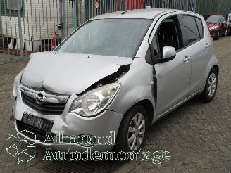 Coche siniestrado Opel Agila Agila (B) MPV 1.0 12V (K10B(Euro 4; Euro 5)) [50kW]  (07-2011/07-2014)= 2014