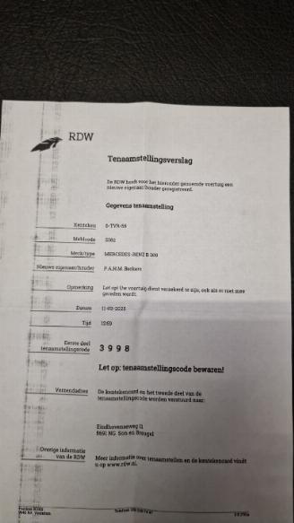 Uttjänta bilar auto Mercedes B-klasse B (W245) Hatchback 2.0 B-200 16V (M266.960) [100kW]  (03-2005/11-2011)= 2009