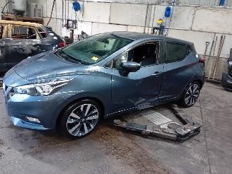 Salvage car Nissan Micra Micra (K14) Hatchback 0.9 IG-T 12V (HR09DET) [66kW]  (12-2016/06-2025)= 2018/5