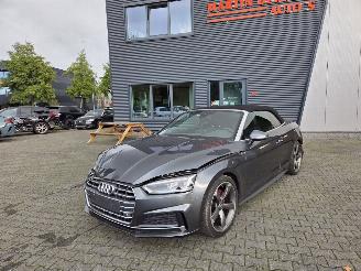 Voiture accidenté Audi A5 140kw 2.0 Ltr / CABRIO S-LINE 2018/5