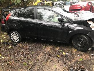 Schadeauto Ford Fiesta diesel- 1600cc 2012 zwart 2012/1