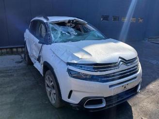 Salvage car Citroën C5 Aircross C5 Aircross (A4/AC/AJ/AR), SUV, 2018 1.5 Blue HDi 130 16V 2020/1