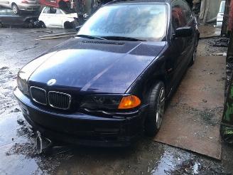rozbiórka samochody osobowe BMW 3-serie 318I - 5VIT 1999/1